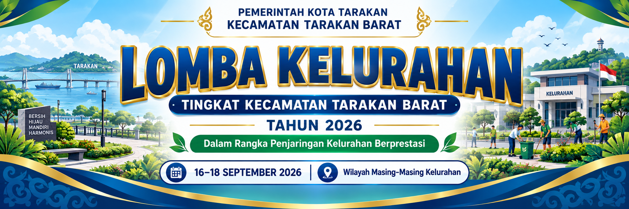 Lomba Kelurahan Tingkat Kecamatan Tarakan Barat